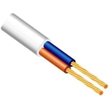 CABLE H03VVH2-F 2X0.5 WHITE (100) 4779016541703 (2
