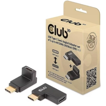Club3D I/O ADAPTER USB-C ANGLED SET/CAC-1528 CAC-1