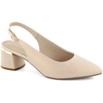 Elegantas pilnpapēžu sandales W SK439A smilškrāsas