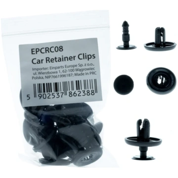 EPCRC08 CAR RETAINER CLIPS 10 PCS Darbnīcas instru