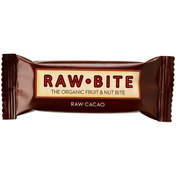 Raw Bite BIO augļu-riekstu batoniņš ar kakao (raw)