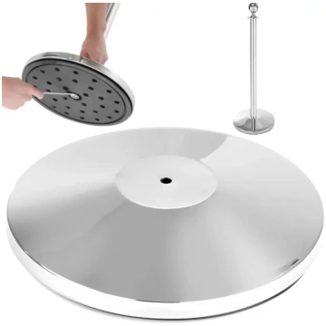 Hromēta pamatne barjeras stabam, Ø 360 mm - Hendi 
