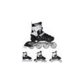 NILS Extreme Inline Skates NH10905 4in1 black size