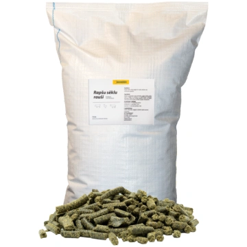 Rapšu sēklu rauši (20kg) - Dabīga barība bez ĢMO
