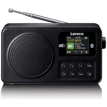 Lenco Pārnēsājams DAB+/FM radio ar Bluetooth® un u