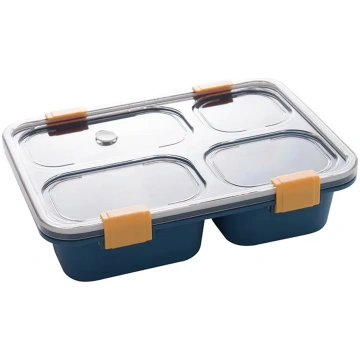 Lunchbox pārtikas konteiners 1200 ml, zils - food 