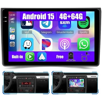 [4G + 64G] Inefala Android 15 auto radio Audi A4 B
