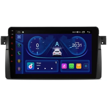 XTRONS Android automašīnas radio BMW E46, 9 collu