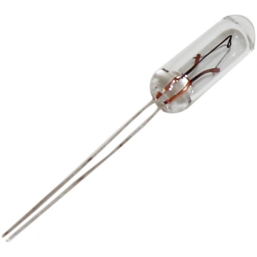 Filament lamp: miniature; 12VDC; T1 1/4; Ø4.2mm; L