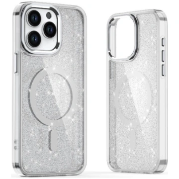 Glitter Case MagSafe saderīgs ar iPhone 17 Pro – d