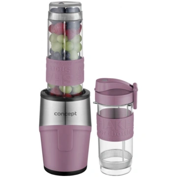 Smoothie blenderis sm3483 500w rozā krāsā CONCEPT