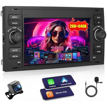 Auto radio priekš Ford Focus S-Max Mondeo Galaxy C