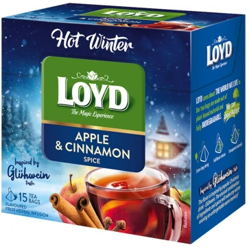 Loyd Herbata Loyd Hot Winter jablko cynamon pirami