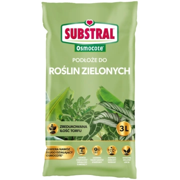 Augsne lapu augiem + Osmocote Substral, 3 L