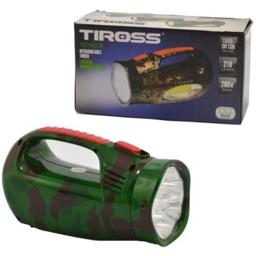 Uzlādējams lukturis TIROSS TS-7603N