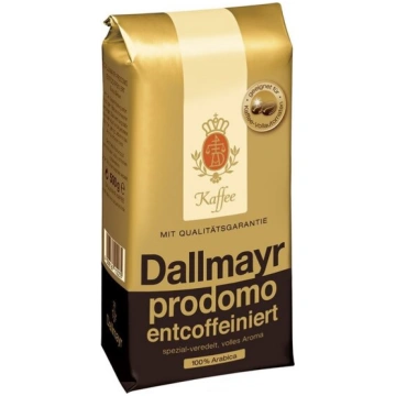 Dallmayr Prodomo Entcoffeiniert 500g kafijas pupiņ