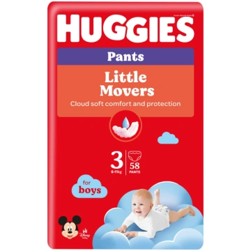 NONE Huggies autiņbiksītes Nr.3 zēniem ,58 gab
