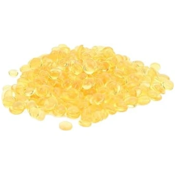 Nutriess Pellets Klebespitzen, gelb, transparent, 