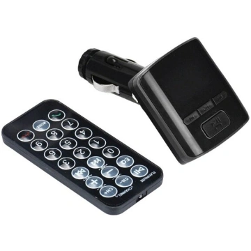 FM modulators 5in1 - melns Nav norādīts