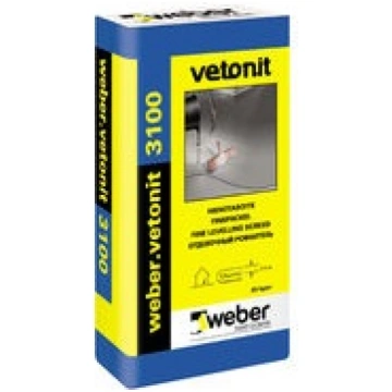 Weber 3100 pašizlīdzinošā nobeiguma špaktele