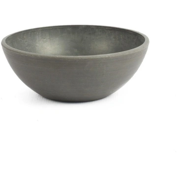 FLOWER POT 09M20 D20.3 H7.5 CHARCOAL 09M20 charcoa