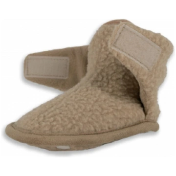 Lodger Slipper Teddy čībiņas, Beige, 6-12m