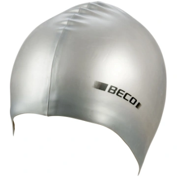 Silicone swimming cap BECO 7397 11 silver, unisex 