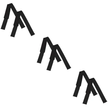 Toddmomy 3 pāri nēsāšanas siksnas Svaru celšanas s