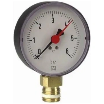 Spiediena mēraparāts Afriso RF 100 RAD Ø100 mm 0–1