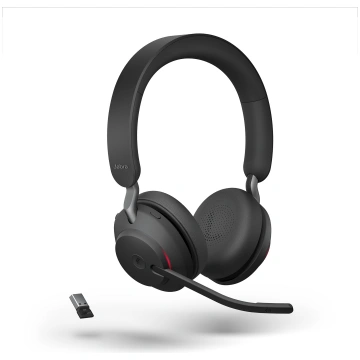 Jabra Evolve2 65 MS Stereo Headset Black USB-A (26