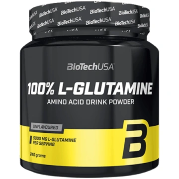 100% L-Glutamine 240 g BioTech