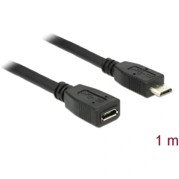 Delock Extension cable USB 2.0 type Micro-B male >