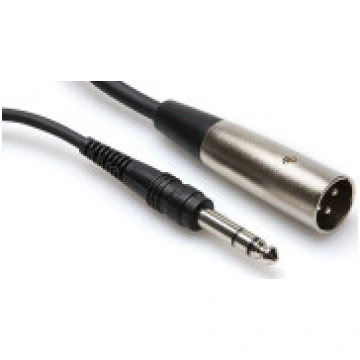 Hosa ligzdas kabelis 6.3 mm XLR 1.5m melns (STX [K