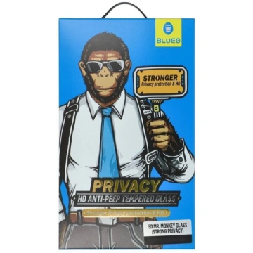 5D Mr. Monkey Glass - Apple iPhone 13 Pro black (S