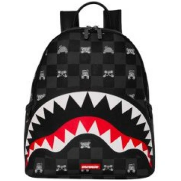 SPRAYGROUND ZAINO GRAY PEEKING CHARACTER 910B8908N