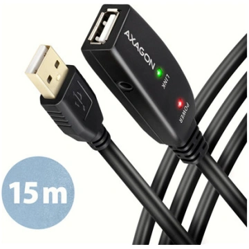 AXAGON | USB repeater cable, 15 m | ADR-215 | USB 