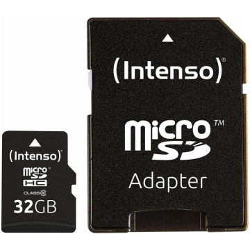 Intenso 3413480 32GB Micro SDHC Class 10 Memory Ca