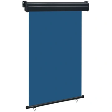 Sānu markīze balkonam VidaXL modelis 48420, zilā, 