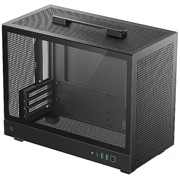 Deepcool Case CH160 Plus, Black (R-CH160-BKNGM0-G)