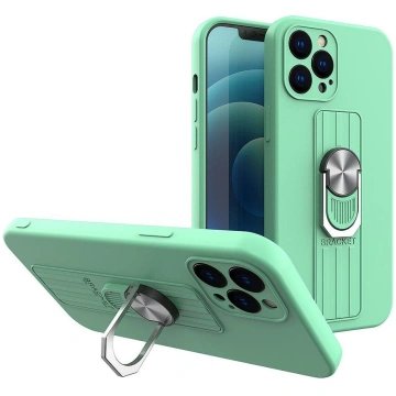 Telefona vāciņš Hurtel Ring Case, piparmētra (mint