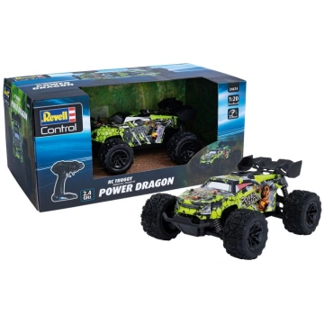 Revell - Ar radio vadāms CAR POWER DRAGON RC, 2467
