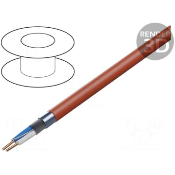 Wire: mains | BiTflame A (St) | 1x2x0.8mm | Insula