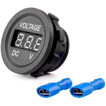 Digitālais Led voltmetrs 12-24v automašīnām Amio