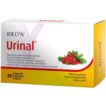 URINAL Idelyn kapsulas, 30 gab. WALMARK