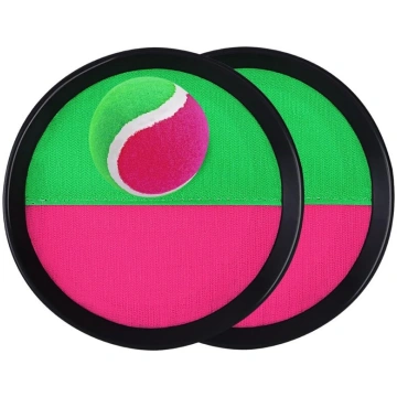 Velcro bumbu spēle Catch bumbu komplekts — 2 nūjas