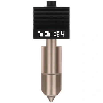 High Flow Hotend with Tungsten Carbide Nozzle for