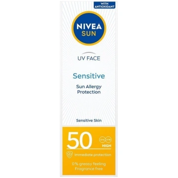 Nivea Sun Sensitive krem ochronny do twarzy dla sk