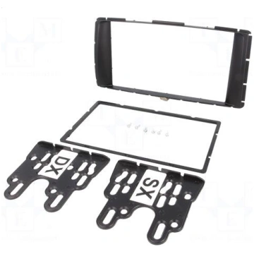 Radio mounting frame | Toyota | 2 DIN | black COMP
