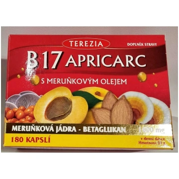 TEREZIA B17 APRICARC ar aprikožu eļļu kapsulas N18