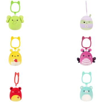 Mīkstā rotaļlieta, atslēgu piekariņš Squishmallows